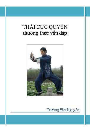 Thái Cực Quyền Thường Thức Vấn Đáp (NXB Tác Giả 2003) - Trương Văn Nguyên, 131 Trang