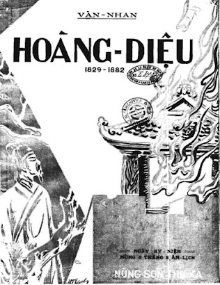 Thân Thế Và Sự Nghiệp Cụ Hoàng Diệu (NXB Nùng Sơn Thư Xã 1952) - Văn Nhân, 34 Trang