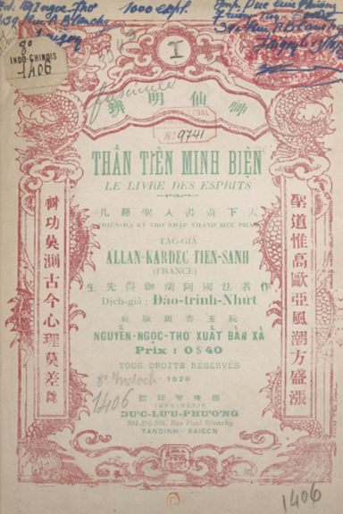 Thần Tiên Minh Biện (NXB Đức Lưu Phương 1928) - Đào Trinh Nhứt, 68 Trang