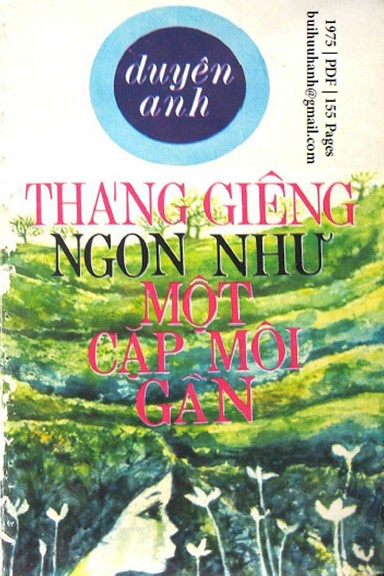 Tháng Giêng Ngon Như Một Cặp Môi Gần (NXB Tuổi Ngọc 1975) - Duyên Anh, 155 Trang