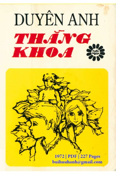 Thằng Khoa (NXB Tuổi Ngọc 1972) - Duyên Anh, 227 Trang