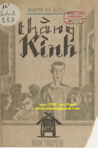 Thằng Kình (NXB Hàn Thuyên 1943) - Nguyễn Đức Quỳnh, 402 Trang