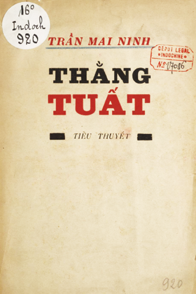 Thằng Tuất (NXB Tân Việt 1941) - Trần Mai Ninh, 92 Trang