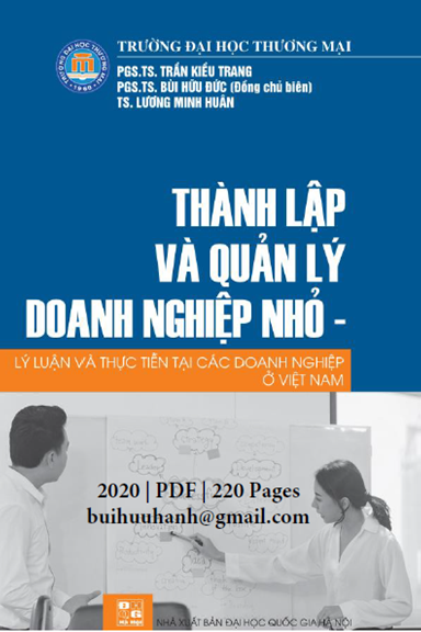Thành Lập Và Quản Lý Doanh Nghiệp Nhỏ (NXB Đại Học Quốc Gia 2020) - Trần Kiều Trang, 220 Trang