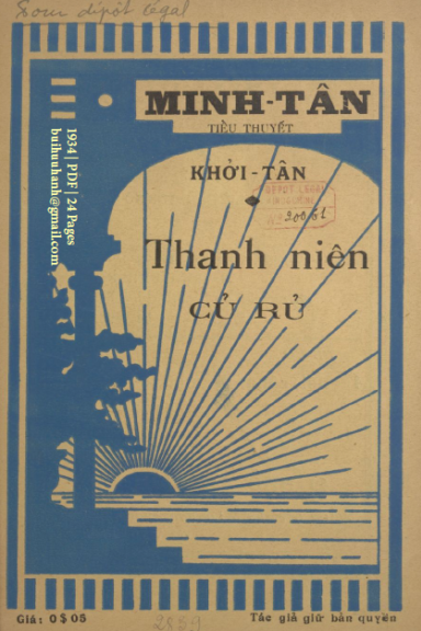Thanh Niên Củ Rủ (NXB Đắc Lập 1934) - Khởi Tân, 24 Trang