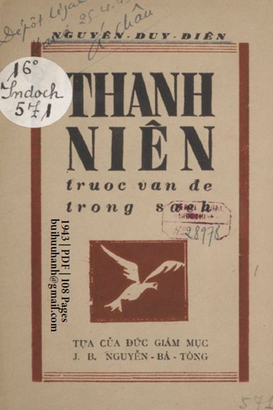 Thanh Niên Trước Vấn Đề Trong Sạch (NXB Á Châu 1943) - Nguyễn Duy Diễn, 108 Trang