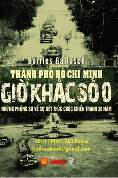 Thành Phố Hồ Chí Minh Giờ Khắc Số 0 (NXB Thời Đại 2010) - Dương Đình Bá, 202 Trang