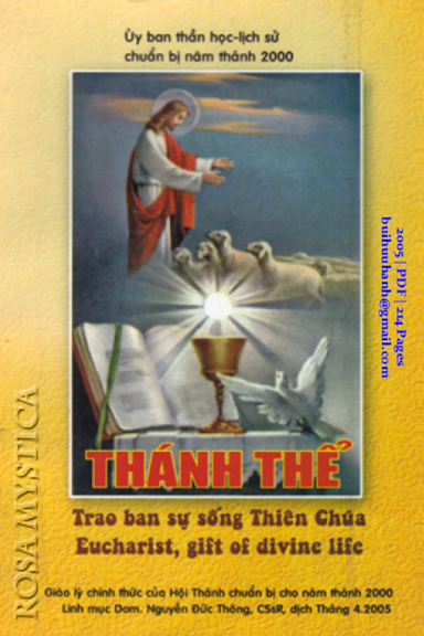 Thánh Thể Trao Ban Sự Sống Thiên Chúa (NXB Tôn Giáo 2005) - Nguyễn Đức Thông, 214 Trang