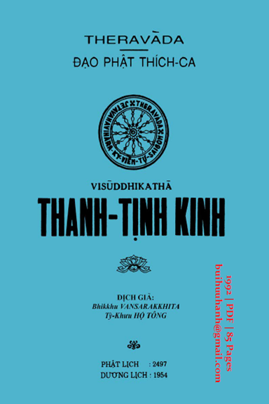 Thanh Tịnh Kinh (NXB Tổng Hợp 1992) - Vansarakkhita Bhikkhu, 85 Trang