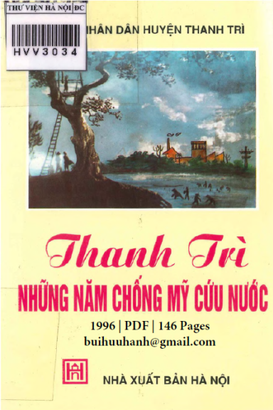 Thanh Trì Những Năm Chống Mỹ Cứu Nước (NXB Hà Nội 1996) - Vũ Lưu, 146 Trang