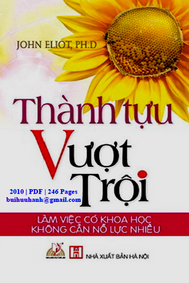 Thành Tựu Vượt Trội (NXB Hà Nội 2010) - John Eliot, 246 Trang