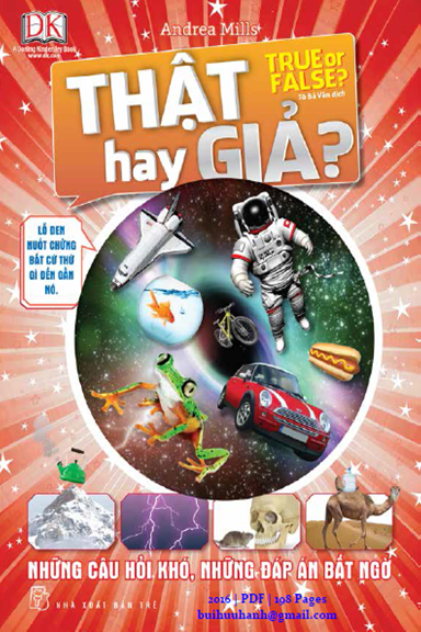 Thật Hay Giả (NXB Trẻ 2016) - Andrea Mills, 198 Trang