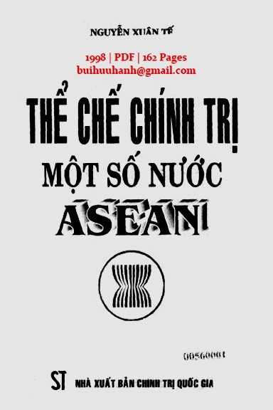 Thể Chế Chính Trị Một Số Nước Asean (NXB Chính Trị 1998) - Nguyễn Xuân Tế, 162 Trang