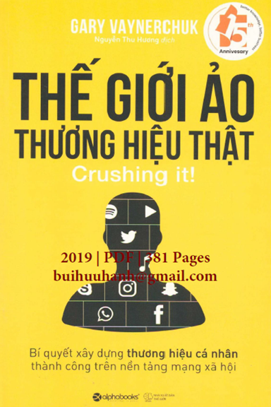 Thế Giới Ảo Thương Hiệu Thật (NXB Thế Giới 2019) - Gary Vaynerchuk, 381 Trang