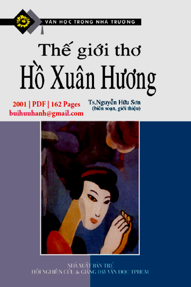 Thế Giới Thơ Hồ Xuân Hương (NXB Trẻ 2001) - Nguyễn Hữu Sơn, 162 Trang