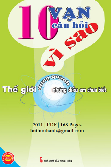 Thế Giới Xung Quanh Những Điều Em Chưa Biết (NXB Thanh Niên 2011) - Đăng Hưng, 168 Trang