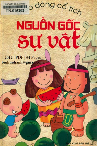 Theo Dòng Cổ Tích Tập 2-Nguồn Gốc Sự Vật (NXB Trẻ 2012) - Nguyễn Đổng Chi, 64 Trang