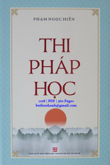 Thi Pháp Học (NXB Tổng Hợp 2018) - Phạm Ngọc Hiền, 560 Trang