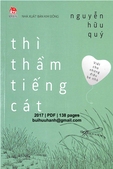 Thì Thầm Tiếng Cát (NXB Kim Đồng 2017) - Nguyễn Hữu Quý, 138 Trang