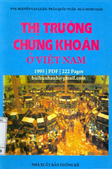 Thị Trường Chứng Khoán Ở Việt Nam (NXB Thống Kê 1995) - Nguyễn Văn Luân, 222 Trang