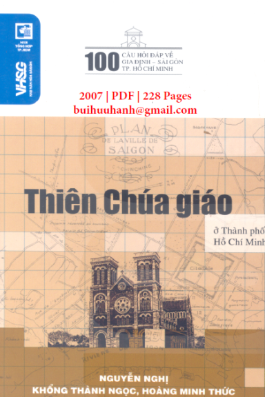 Thiên Chúa Giáo Ở Thành Phố Hồ Chí Minh (NXB Tổng Hợp 2007) - Nguyễn Nghị, 228 Trang