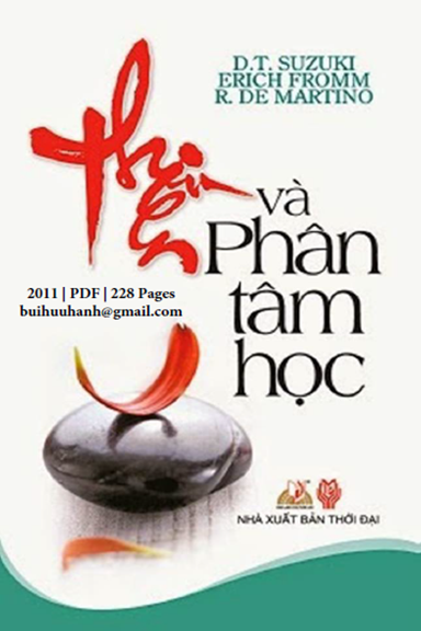 Thiền Và Phân Tâm Học (NXB Thời Đại 2011) - Daisetz Teitaro Suzuki, 228 Trang