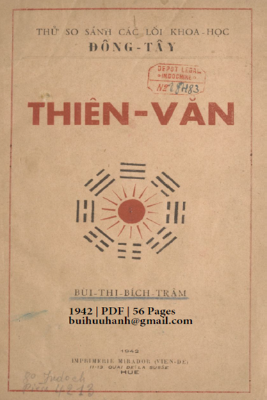 Thiên Văn (NXB Viễn Đệ 1942) - Bùi Thị Bích Trâm, 56 Trang