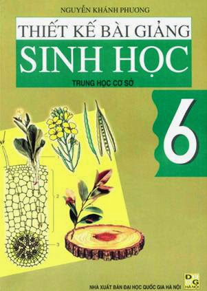 Thiết Kế Bài Giảng Sinh Học Lớp 6 (NXB Đại Học Quốc Gia 2002) - Nguyễn Khánh Phương, 212 Trang