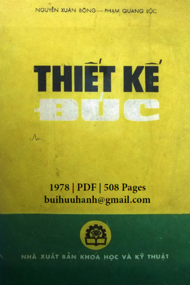 Thiết Kế Đúc (NXB Khoa Học Kỹ Thuật 1978) - Phạm Quang Lộc, 508 Trang