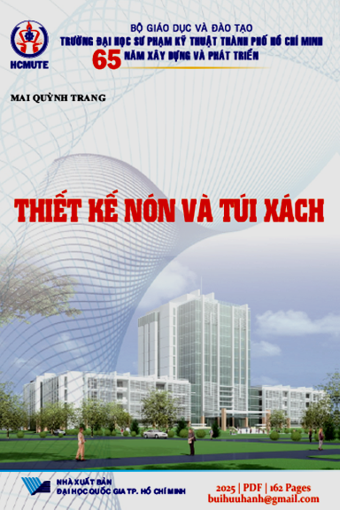 Thiết Kế Nón Và Túi Xách (NXB Đại Học Quốc Gia 2025) - Mai Quỳnh Trang, 162 Trang