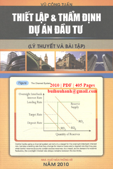 Thiết Lập Và Thẩm Định Dự Án Đầu Tư (NXB Thống Kê 2010) - Vũ Công Tuấn, 405 Trang