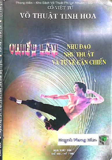 Thiếu Lâm Nhu Đạo, Nhu Thuật Và Tự Vệ Cận Chiến (NXB Thể Dục Thể Thao 2004) - Cồ Việt Tử, 116 Trang
