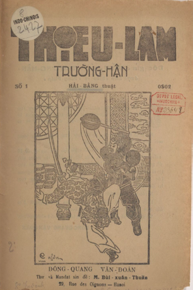 Thiếu Lâm Trường Hận Số 1-5,7-9,11-12,14-15,18,20,23-24,26,29-31 (NXB Đông Quang 1937) - Hải Bằng