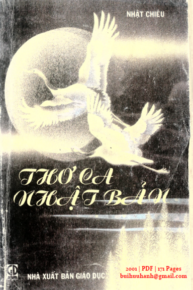 Thơ Ca Nhật Bản (NXB Giáo Dục 2001) - Nhật Chiêu, 171 Trang