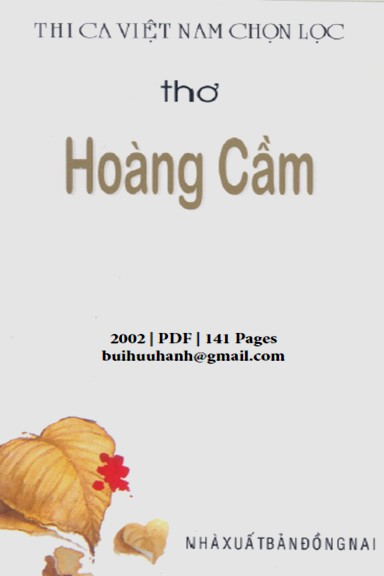 Thơ Hoàng Cầm (NXB Đồng Nai 2002) - Kiều Văn, 141 Trang
