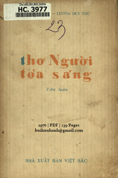 Thơ Người Tỏa Sáng (NXB Việt Bắc 1976) - Vũ Minh Tâm, 239 Trang