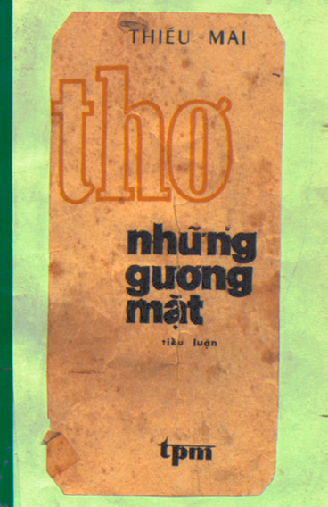 Thơ-Những Gương Mặt (NXB Tác Phẩm Mới 1983) - Thiếu Mai, 172 Trang