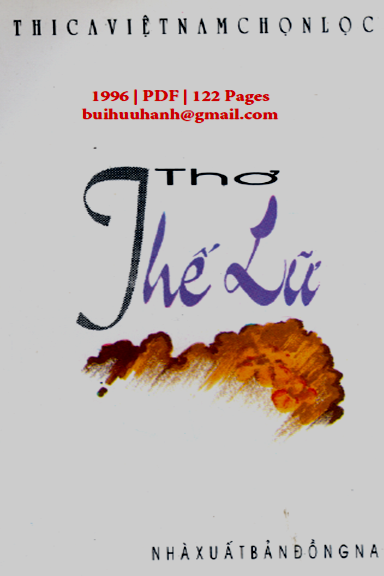 Thơ Thế Lữ (NXB Đồng Nai 1996) - Kiều Văn, 122 Trang