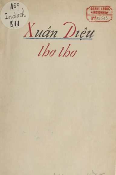 Thơ Thơ (NXB Huy Xuân 1940) - Xuân Diệu, 112 Trang