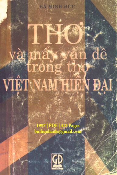 Thơ Và Mấy Vấn Đề Trong Thơ Việt Nam Hiện Đại (NXB Giáo Dục 1997) - Hà Minh Đức, 413 Trang