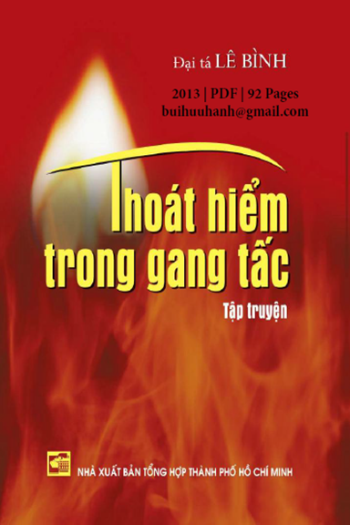 Thoát Hiểm Trong Gang Tấc (NXB Tổng Hợp 2013) - Lê Bình, 92 Trang