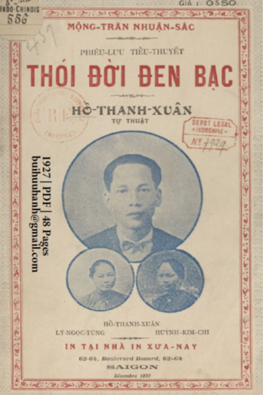 Thói Đời Đen Bạc (NXB Xưa Nay 1927) - Hồ Thanh Xuân, 48 Trang