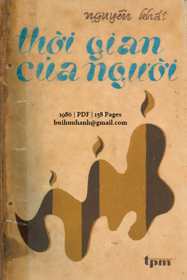 Thời Gian Của Người (NXB Tác Phẩm Mới 1986) - Nguyễn Khải, 158 Trang