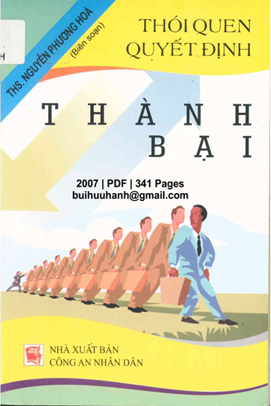 Thói Quen Quyết Định Thành Bại (NXB Công An 2007) - Nguyễn Phương Hòa, 341 Trang