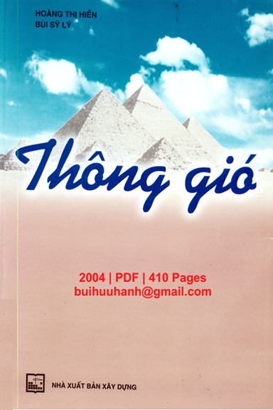 Thông Gió (NXB Xây Dựng 2004) - Hoàng Thị Hiền, 410 Trang