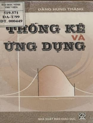 Thống Kê Và Ứng Dụng (NXB Giáo Dục 1999) - Đặng Hùng Thắng, 271 Trang