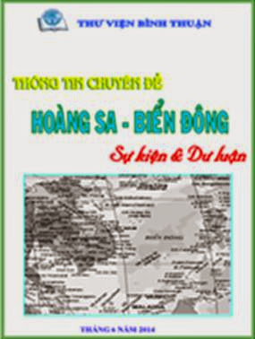 Thông Tin Chuyên Đề Hoàng Sa-Biển Đông (NXB Bình Thuận 2014) - Nhiều Tác Giả, 73 Trang