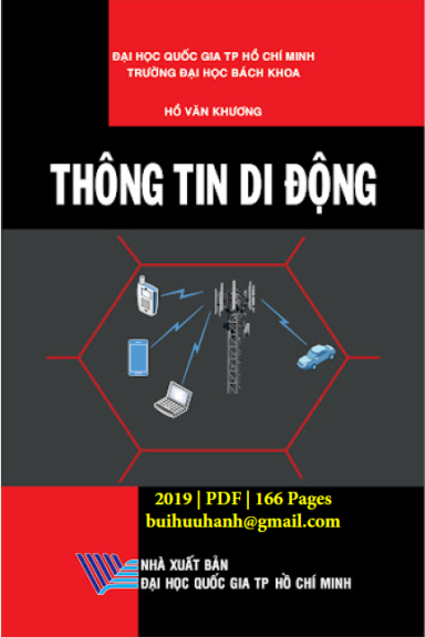 Thông Tin Di Động (NXB Đại Học Quốc Gia 2019) - Hồ Văn Khương, 166 Trang