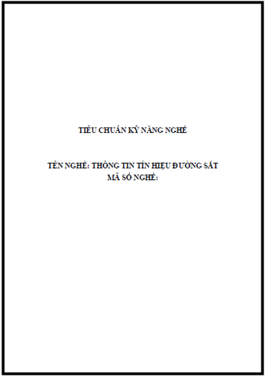 Thông Tin Tín Hiệu Đường Sắt (NXB Hà Nội 2010) - Bùi Hoài Nam, 287 Trang