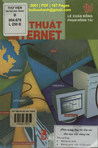 Thủ Thuật Internet (NXB Thanh Niên 2001) - Lê Xuân Đồng, 167 Trang
